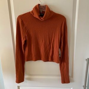Orange sweater